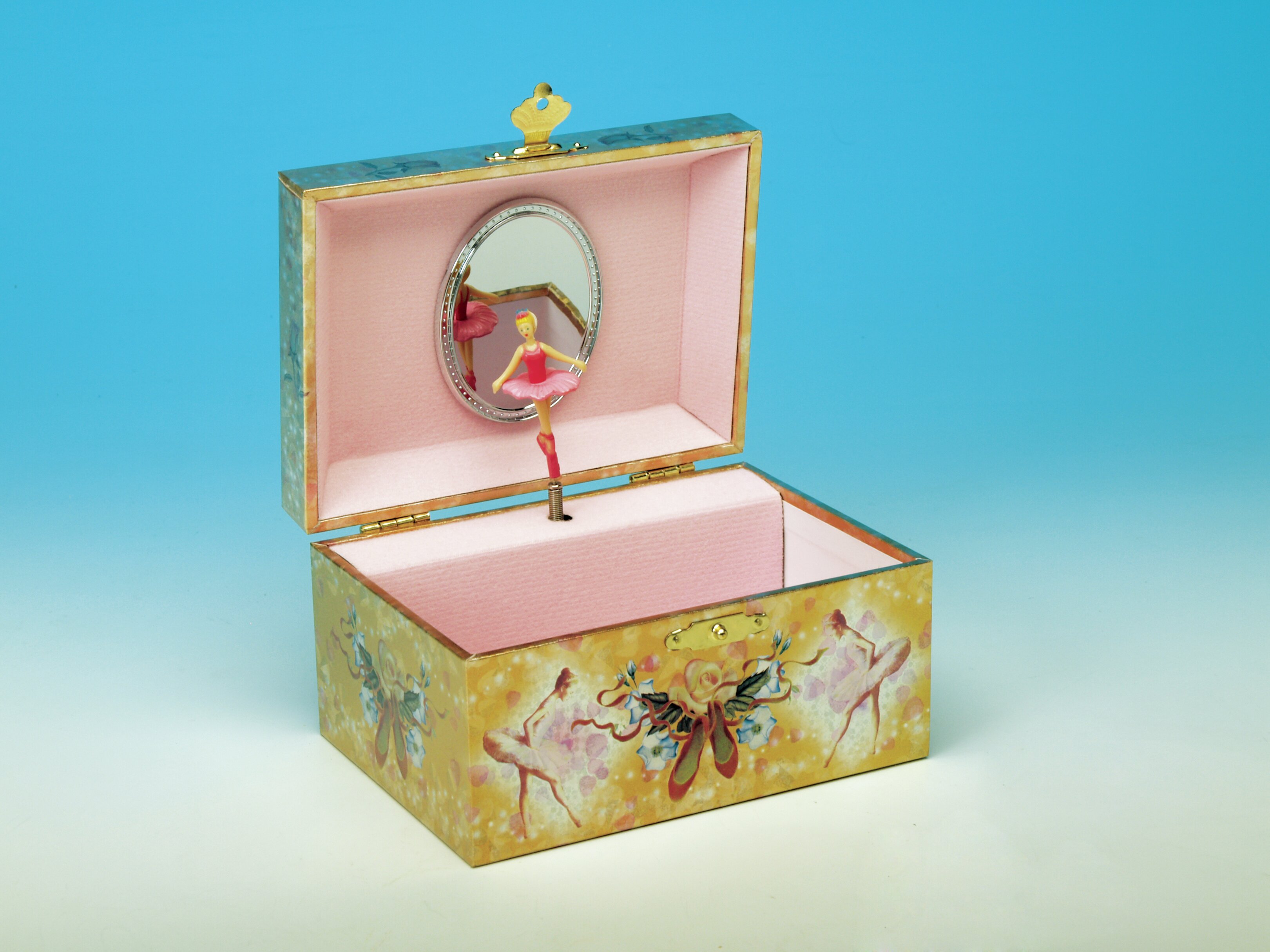 Ballerina selling jewelry box